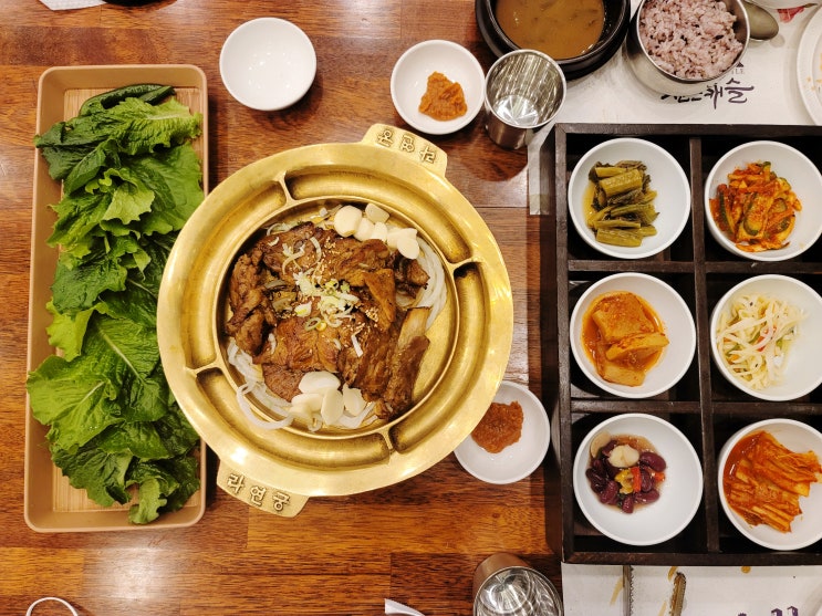  [담양] 광주호가 보이는 담양 맛집 라연궁 (돼지숯불갈비)