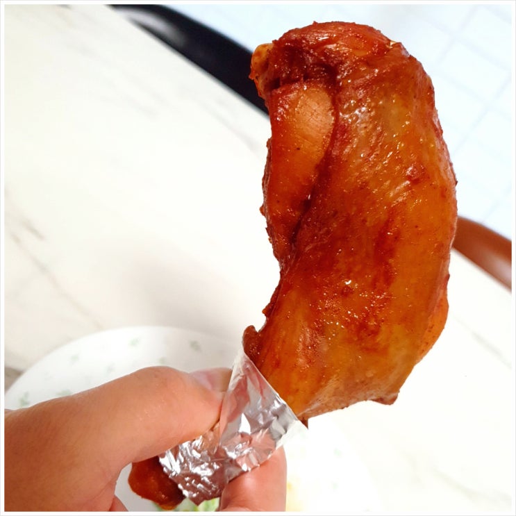  bbq 자메이카 통다리 칼로리 걱정 없이 냉동식품으로 즐기자