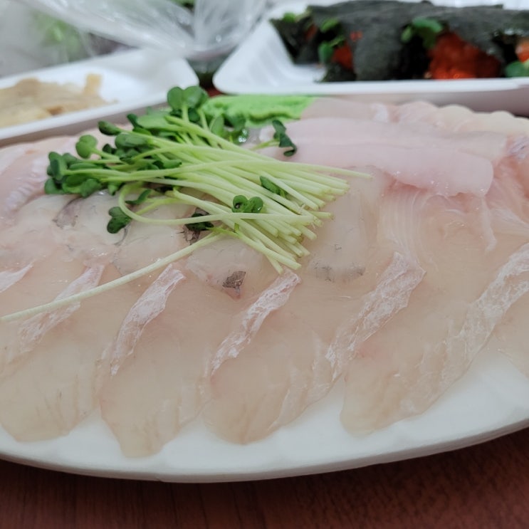  동두천 가성비 횟집 남해수산 회 직판장 A세트 포장