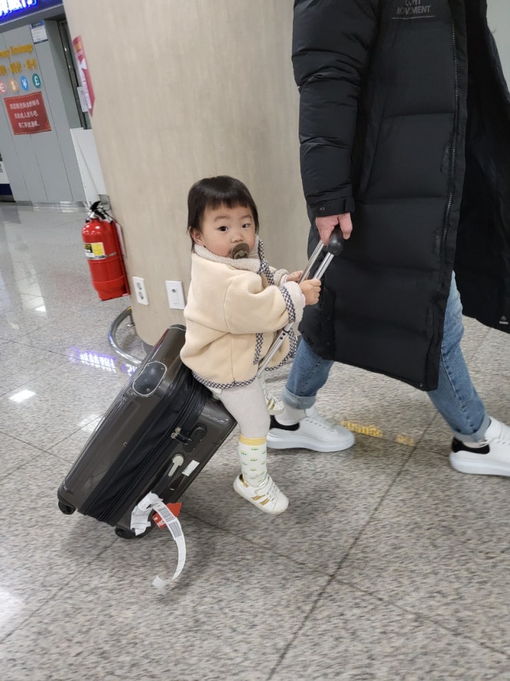  12월 제주도 여행, 돌 아기 봄이랑 2박 3일(협재해수욕장, 돼지 굽는 정원) 제1탄