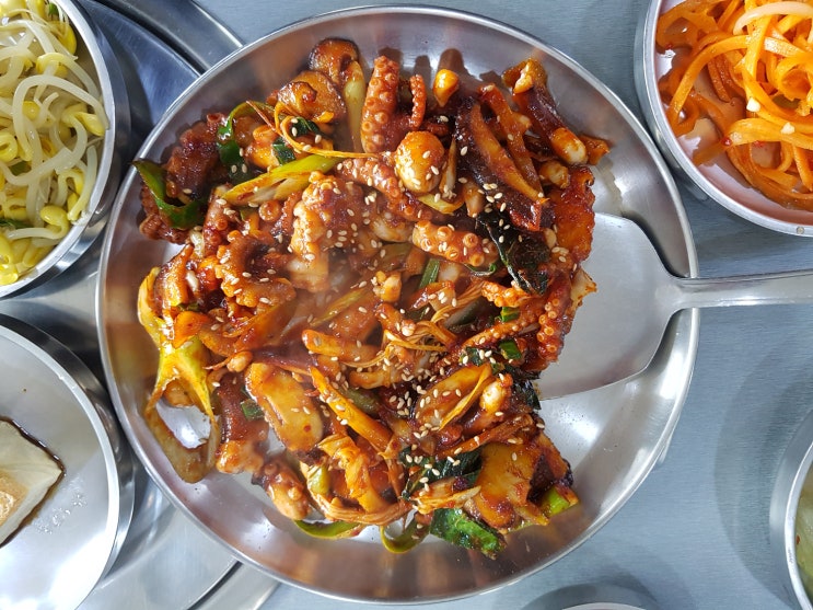 김포 낙지요리 맛집 들이대 낙지