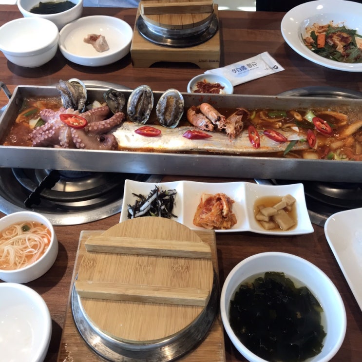 제주도중문 삼원정 본점 [삼원정에서는 해물통갈치조림을 필수로 먹어야함~제주도민추천 맛집]