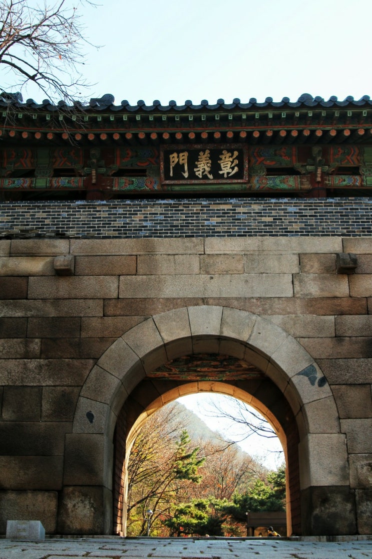  그림과 함께 한 인왕산