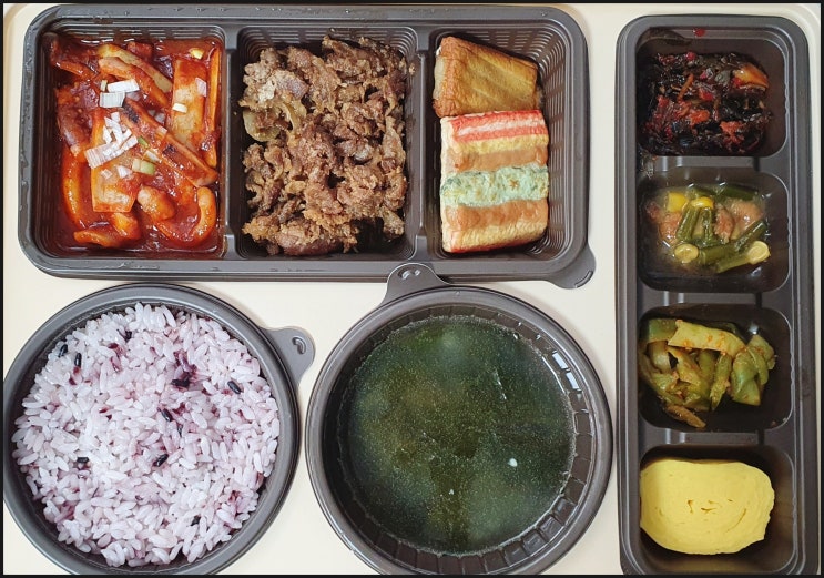 본도시락 바싹불고기오징어 한상 본도시락 바싹불고기오징어 한상