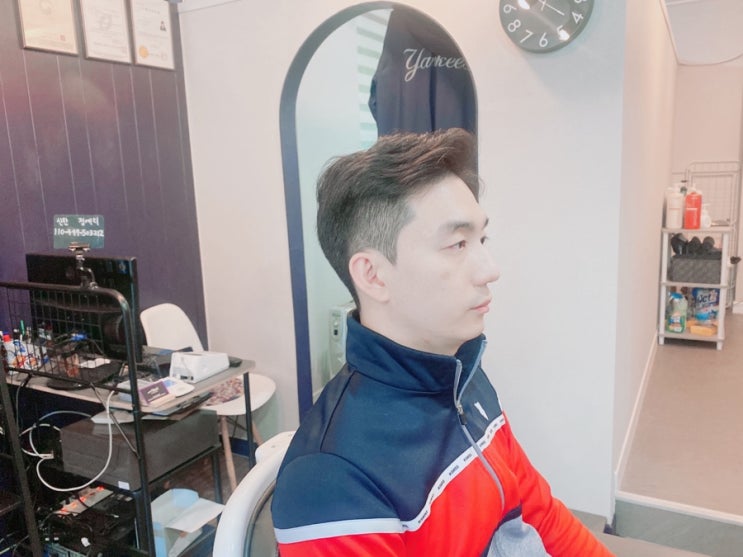  청주 바버샵 성화동에 인텐스 바버샵 섬세한 커트 by예리바버