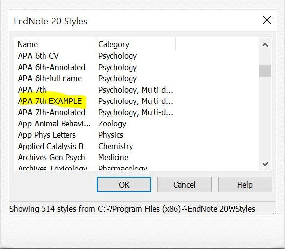 Endnote 20 엔드노트 참고문헌 스타일 바꾸는 법 > 워드파일에 적용하기 : 네이버 블로그