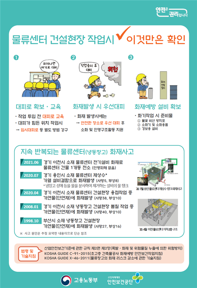 겨울철 건설현장 화재예방 수칙 준수 (일산노무사, 장항동노무사) 겨울철 건설현장 화재예방 수칙 준수 (일산노무사, 장항동노무사)