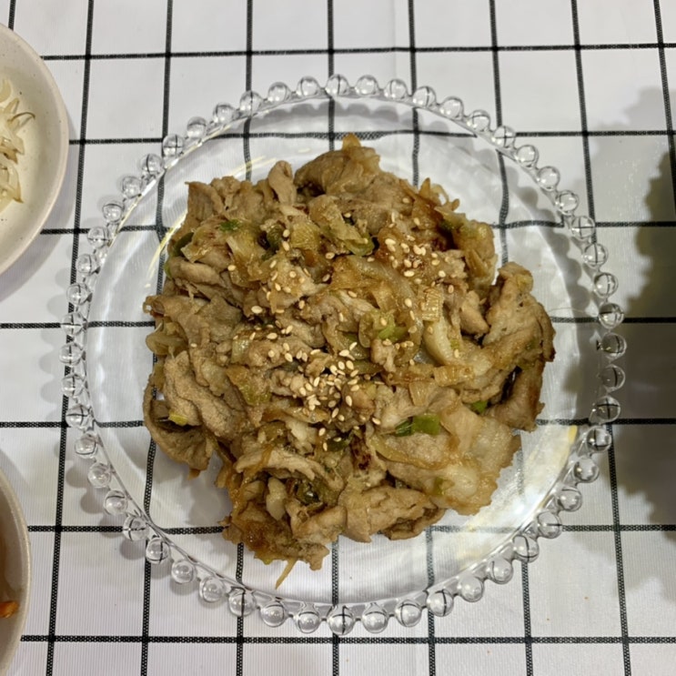  백종원 돼지불고기 레시피 국물 없이 바싹하게 간장양념 단짠 밥반찬 만들기