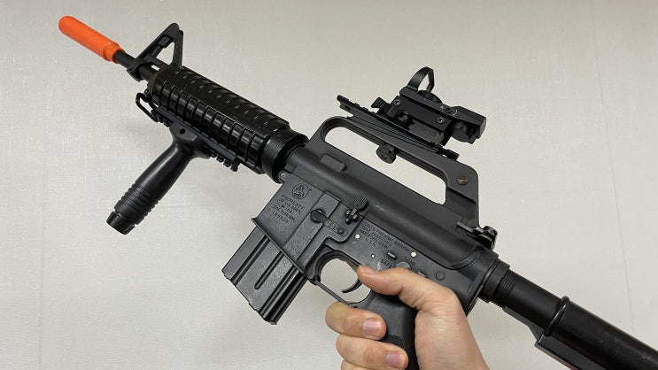  레트로 택티컬 카빈 프로젝트 02 - AR-15 핸드가드용 레일 마운트 장착 (SAMSON FRB 4.5")