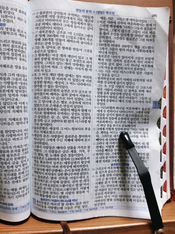 왕들의 통치 Ⅰ(열왕기상) 11장 왕들의 통치 Ⅰ(열왕기상) 11장