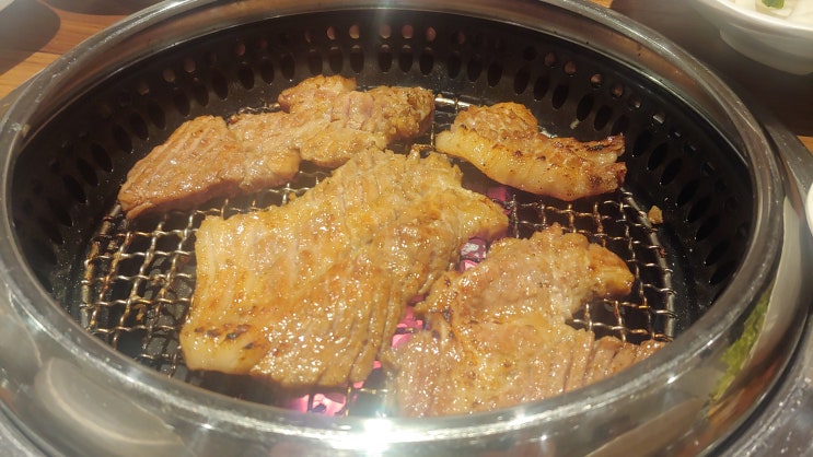  하남 미사 고기집 자작나무갈비 [고기구워주는곳]