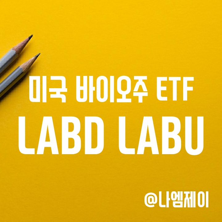 미국 바이오 3배 인버스/인버스 ETF - LABD / LABU ETF (종목/수수료/배당) 미국 바이오 3배 인버스/인버스 ETF - LABD / LABU ETF (종목/수수료/배당)