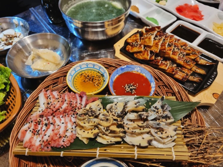  순천 아랫장 신상 맛집 갓성비 장어삼합 초가네장어구이