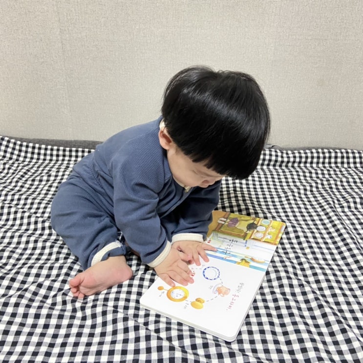  9개월 아기 책 사랑둥이로 놀아주기