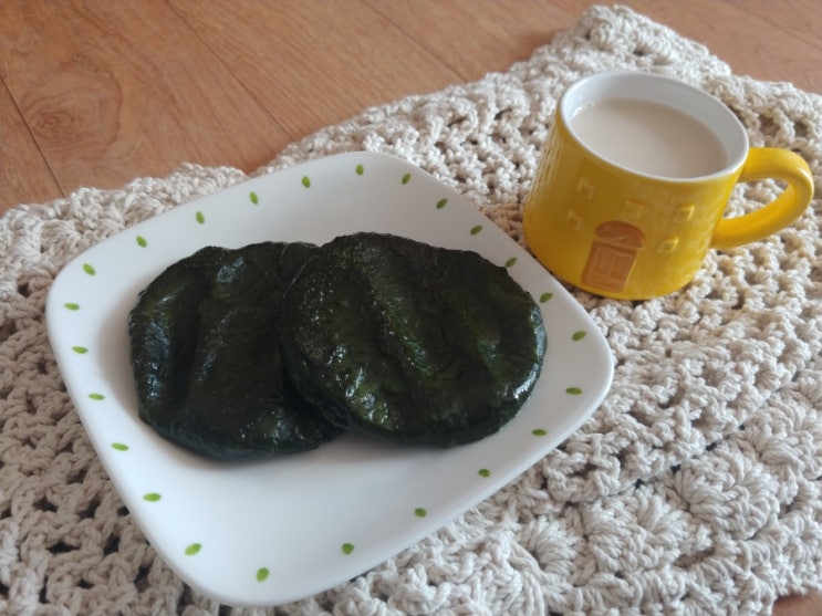  간식떡 떡주까 쑥개떡
