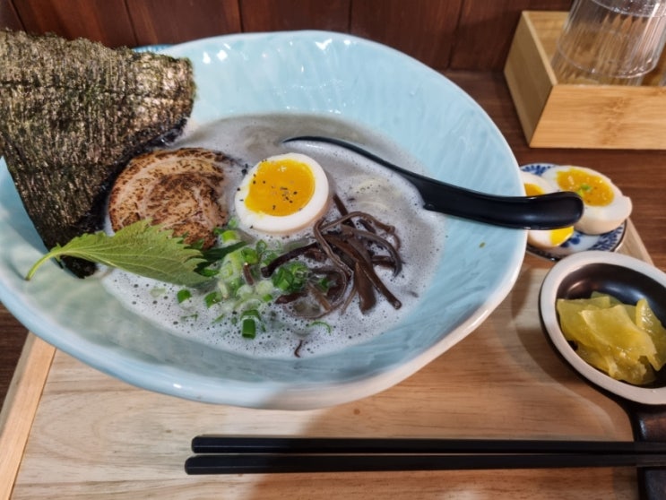  [서울 서초구] 멘카오리 : 신논현역 라멘 맛집 (푸딘코)