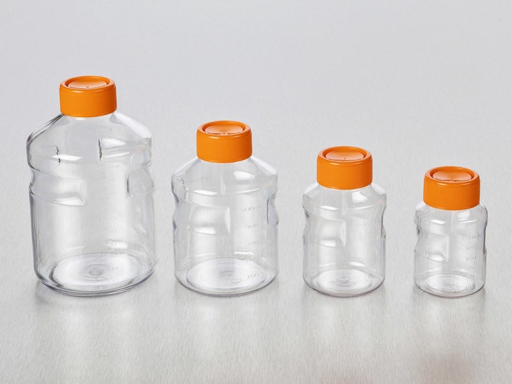 Corning Easy Grip Polystyrene (PS) Storage Bottles