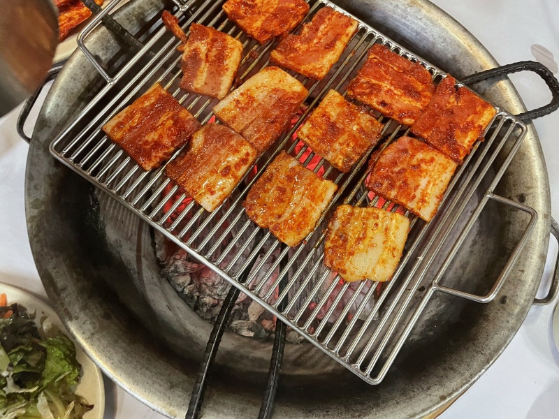 강릉맛집 , 강릉고추장삼겹살 화로구이 :: 홍천화로구이