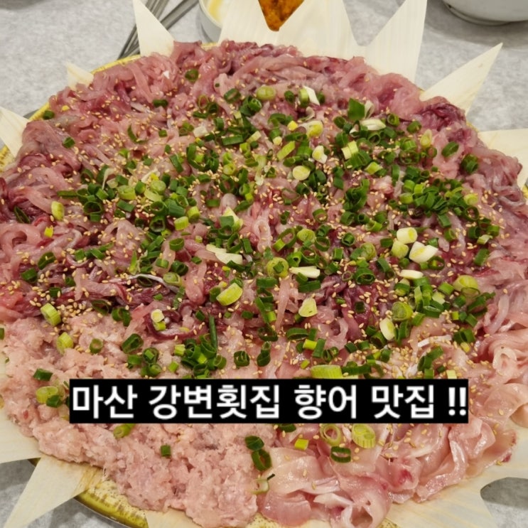  마산 석전동 강변횟집 마산 향어 찐맛집 !