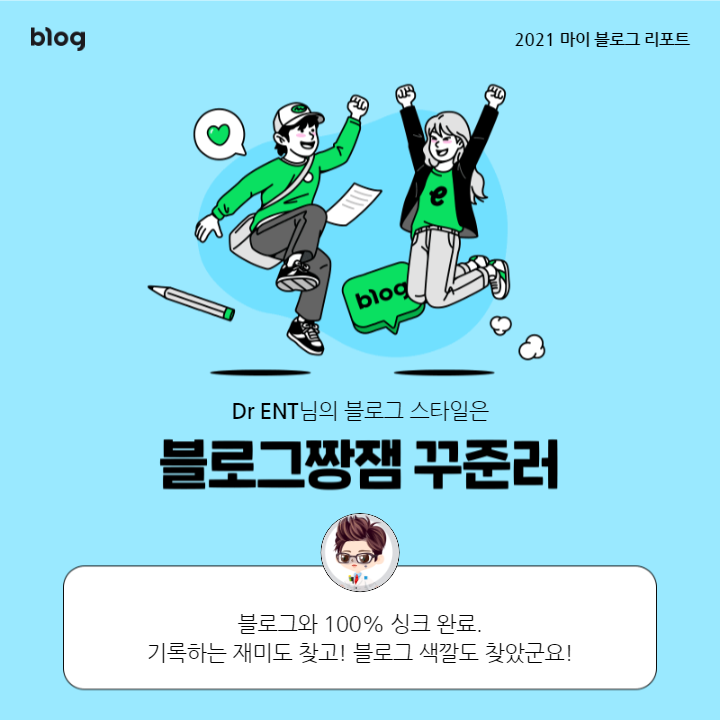  [2021 마이 블로그 리포트] 블로그 빅데이터로 알아보는 '2021 내 블로그 스타일'