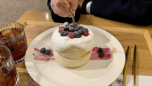  익선동 카페 온화 - 줄은 길었지만 수플레는 폭신했다