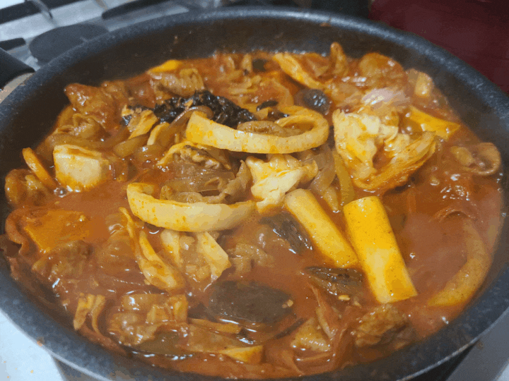 동인천맛집 신포 순대곱창볶음 간단한 술안주밀키트!