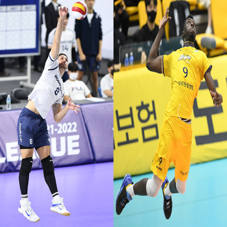 남자배구 우리카드 KB손해보험 12월10일 경기예상(알렉스 나경복 송희채 케이타 김정호 김홍정)