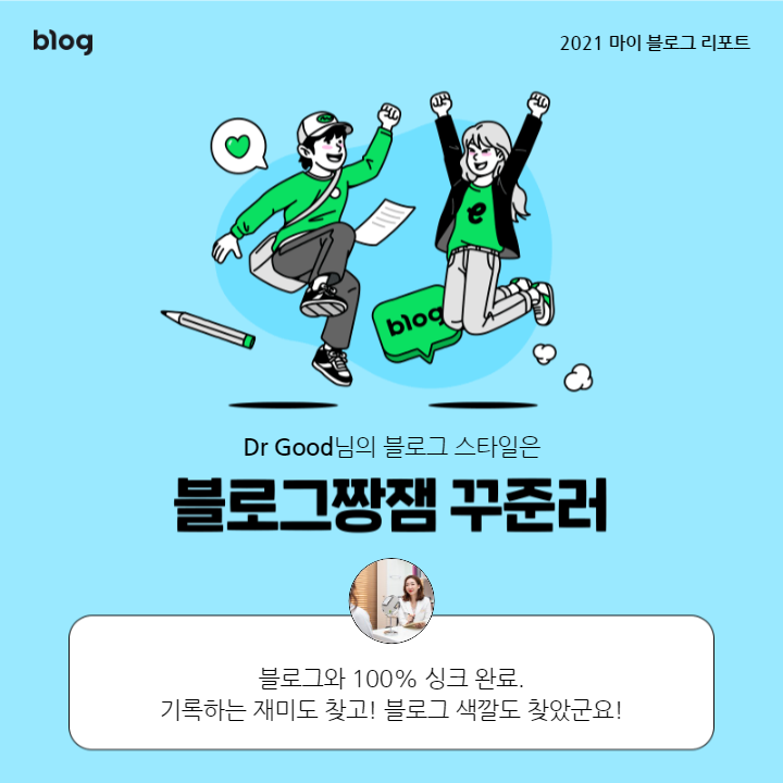  [2021 마이 블로그 리포트] 블로그 빅데이터로 알아보는 '2021 내 블로그 스타일'