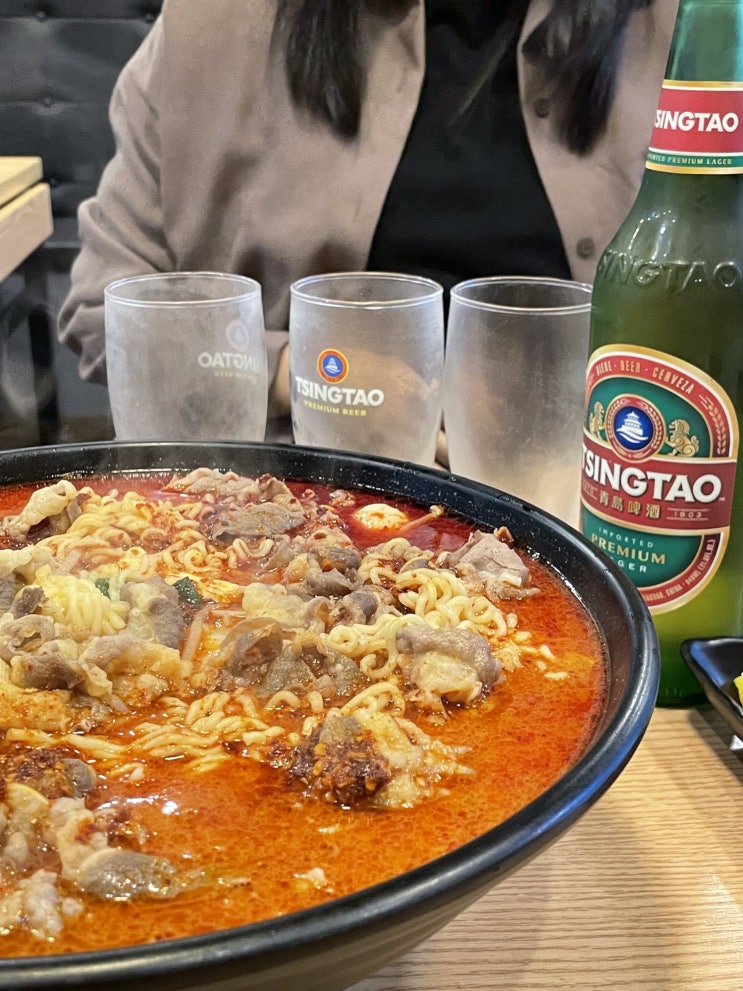  웨스턴돔 맛집 뜨끈한 마라탕:) 장사부마라탕