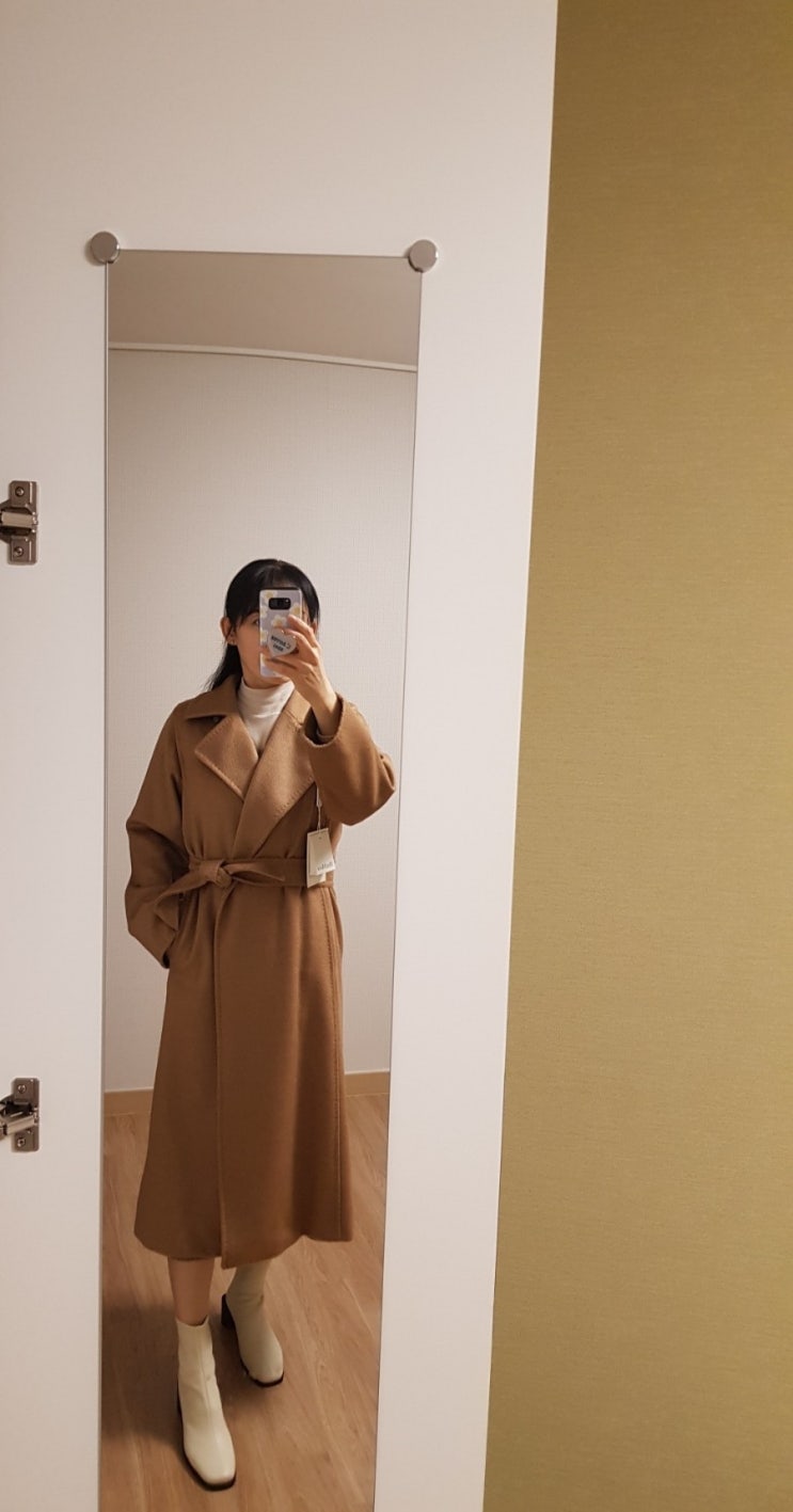  막스마라 마누엘라 MAX MARA  manuela 코트 카멜색상 UK6 사이즈 구매후기!