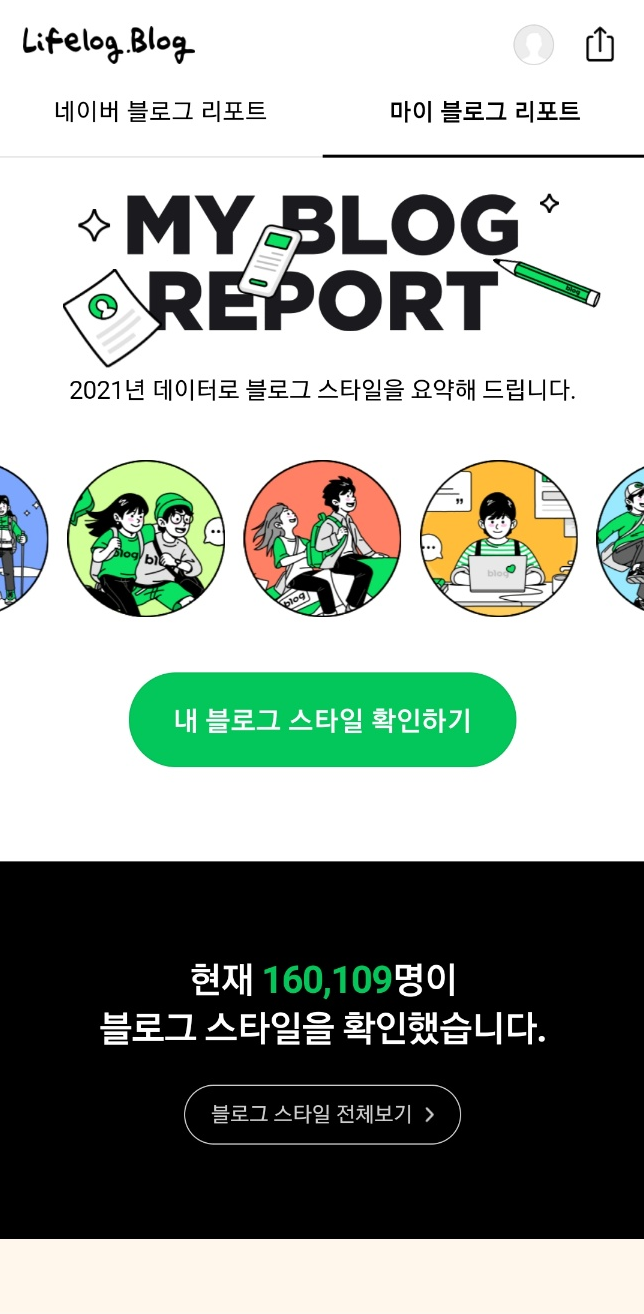  [2021 마이 블로그 리포트] 블로그 빅데이터로 알아보는 '2021 내 블로그 스타일'