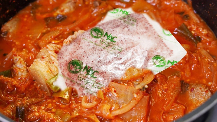친환경패드 먹어도 되는 고기흡수패드?