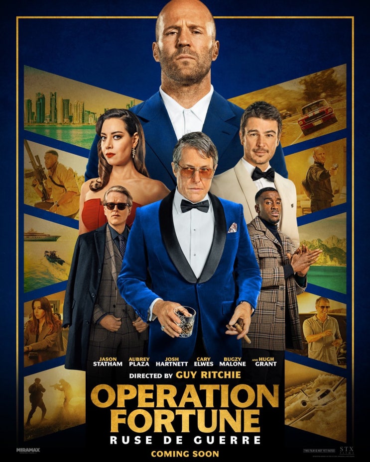  가이 리치 감독, 액션 코미디 영화 '오퍼레이션 포춘(Operation Fortune: Ruse de guerre)' 예고편 및 줄거리 정보