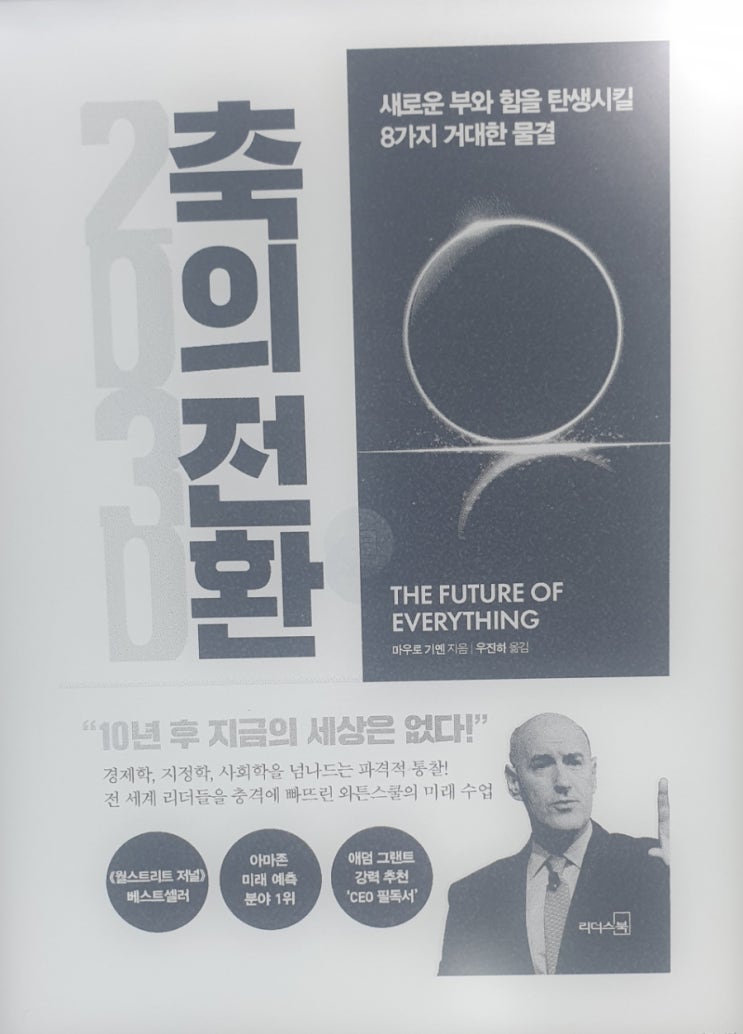  2030 축의전환(마우로 F 기옌 지음;리더스북 펴냄;우진하 옮김)