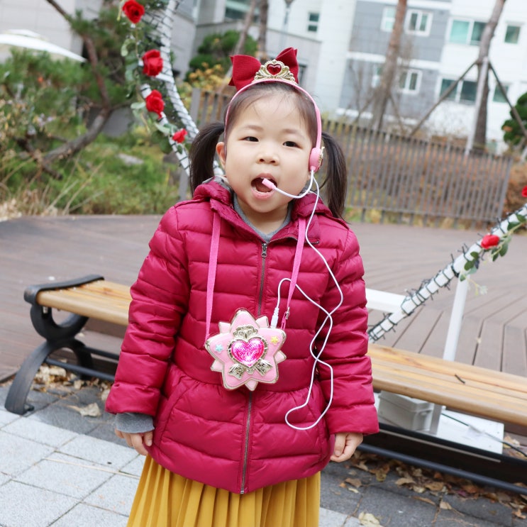 4살 여아 크리스마스 선물 시크릿쥬쥬 아이돌 헤드셋 마이크