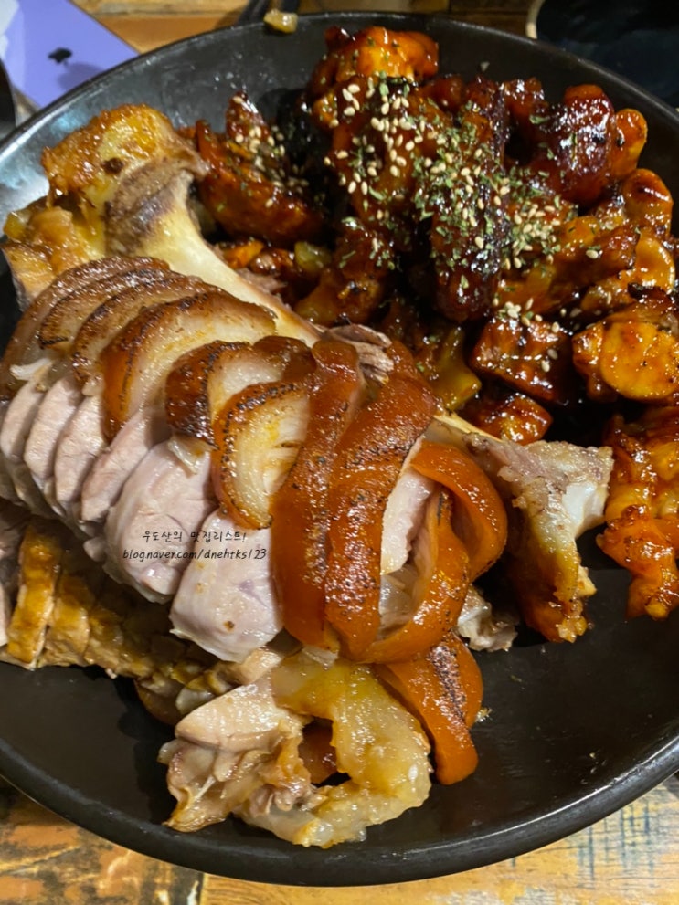  친구야 족발 신선생 갈까 가장 맛있는 족발 갈까(청라,화장실,매그놀리아)