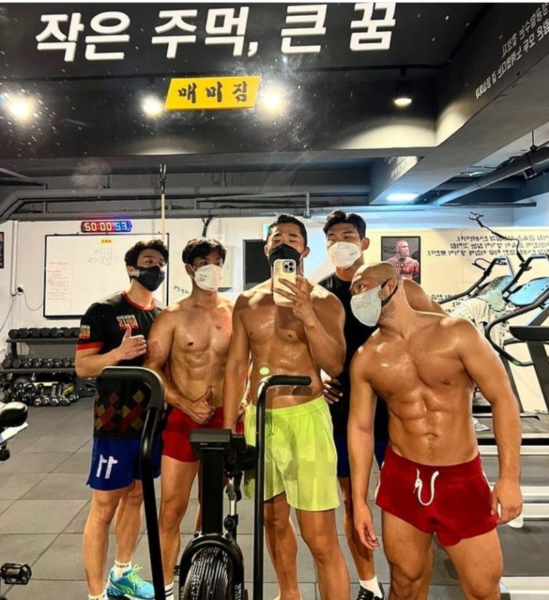 운동천재 안재현 종합격투기 김동현 체육관 위치