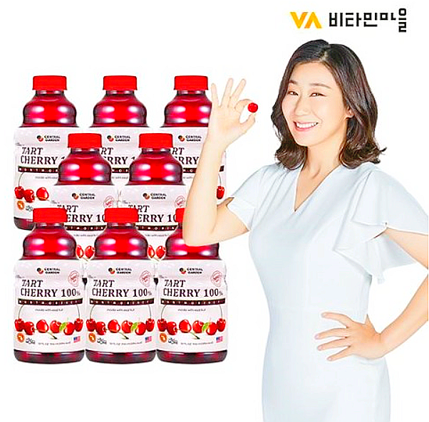 비타민마을 센트럴가든 몽모랑시 타트체리 주스/NFC 착즙