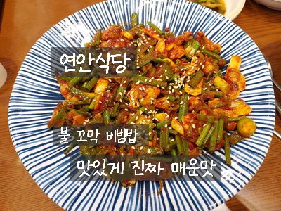  [가산디지털단지 맛집] 정말 찐 매운 꼬막 비빔밥을 점심으로 맛있게 먹고 싶다면 해산물 밥도둑 연안 식당 추천