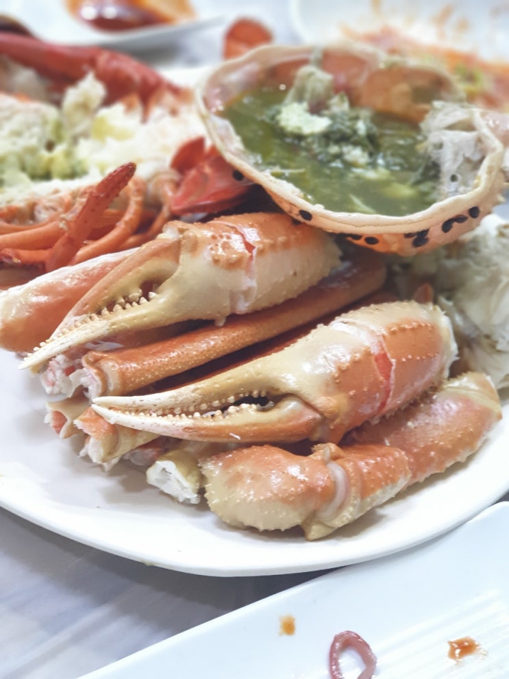  내돈내산부산 기장 연화리 대게와 랍스타 맛집 황금수산