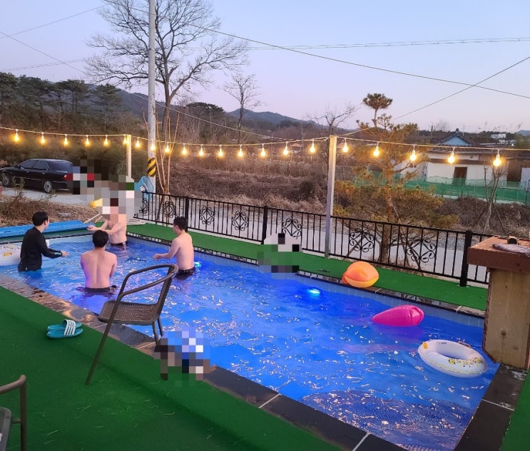  [경주]경주 여행 독채 풀빌라 펜션 추천/미온수 풀장이 넓은 경주 낭만여행 풀빌라 솔직 후기!