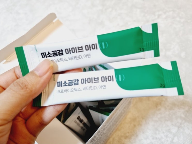  프로바이오틱스  귀리유산균 미소공감 아이브 아이