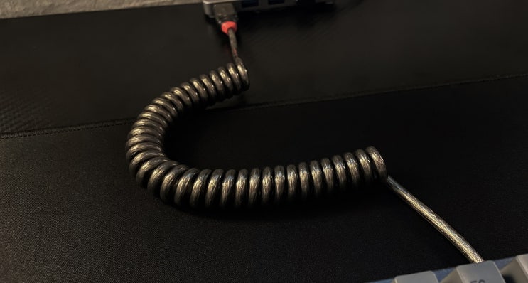  린디 케이블 : 기계식 키보드 USB 미니5핀 사용해보니