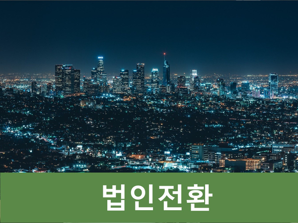  개인사업자 법인전환 3가지 유형 및 장점 확인하자