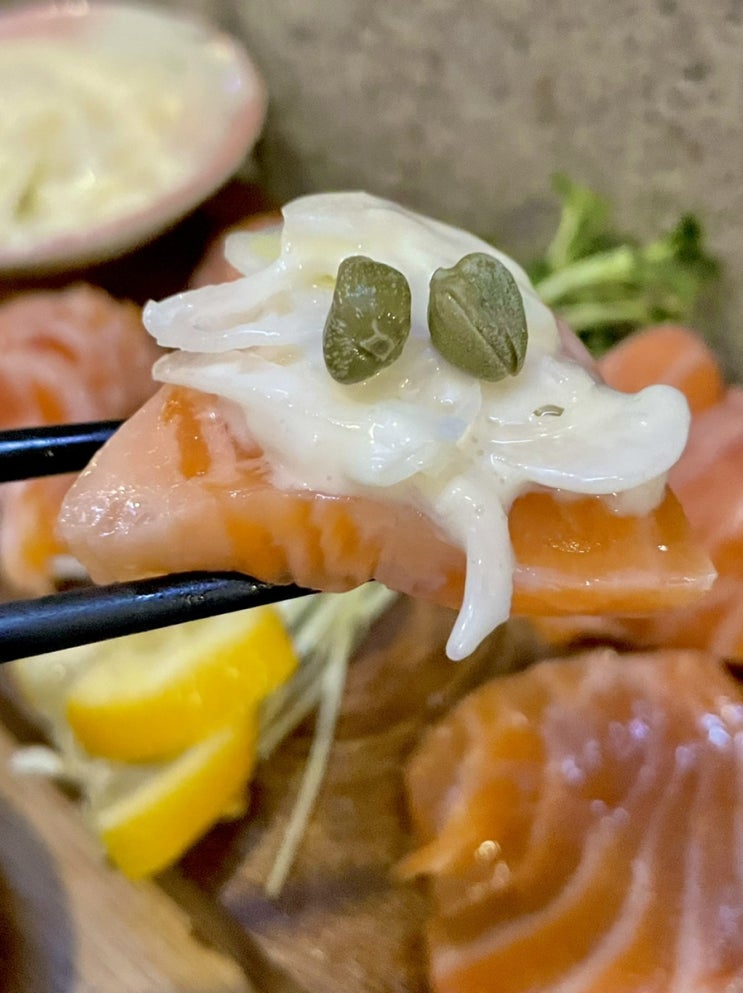  건대 연어 맛집 편안한 이자카야 악당
