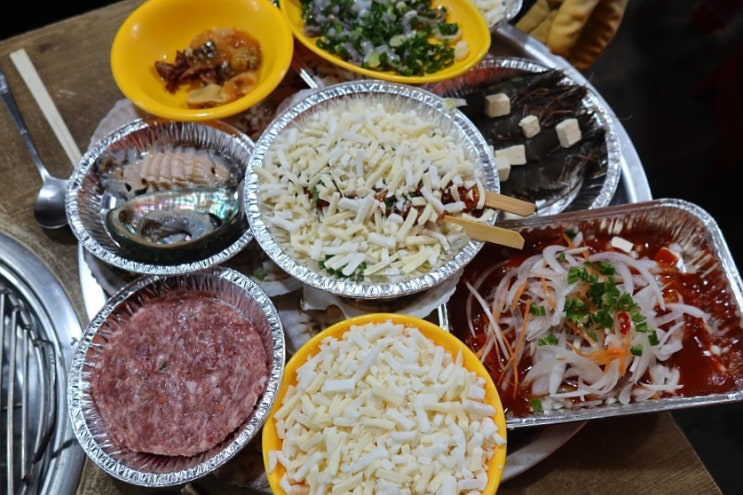  부산 암남 공원 조개구이 뚱보네 송도 맛집