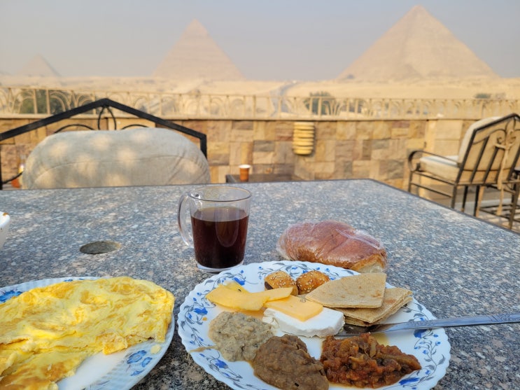 이집트 배낭 여행 : 엄마에게 피라미드를 보여드리다 !