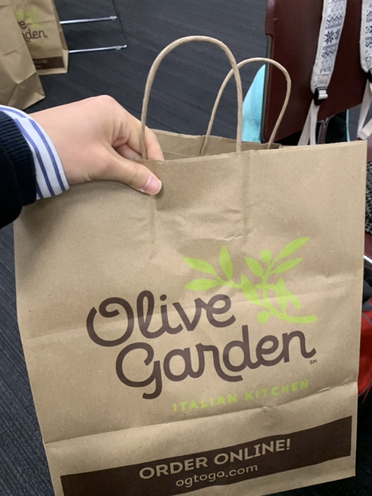 미국 도시락 - 올리브가든 Olive Garden 런치박스 미국 도시락 - 올리브가든 Olive Garden 런치박스