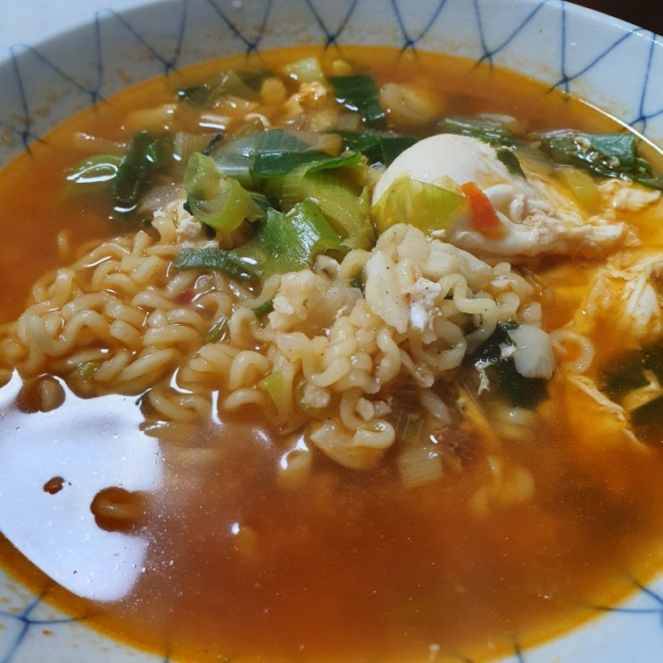  진라면 매운맛 레전드 레시피 ft. 아내의 한줄평