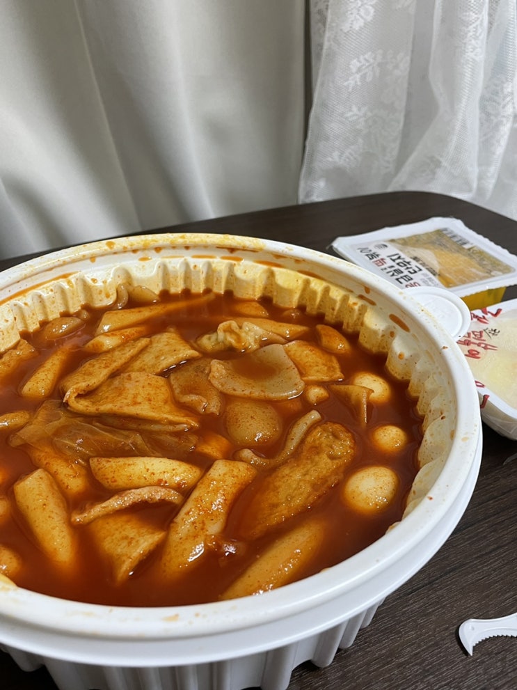  대구 응급실떡볶이 감삼점에서 혼수상태맛 먹어보기